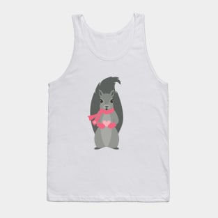 Winter Squirrel Tank Top